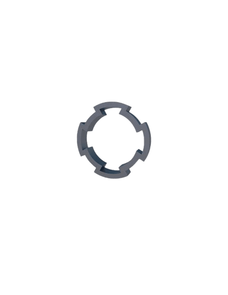 Rundprofil D28L mit 4 Schnittstellen