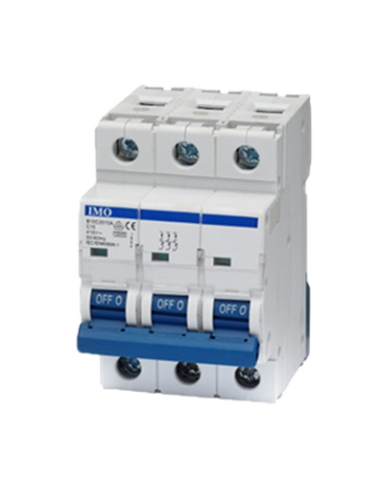 Schutzschalter 3-polig, 10kA, C & D-Charakteristik