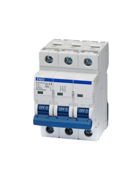 Schutzschalter 3-polig, 10kA, C & D-Charakteristik