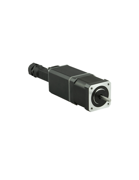 Schrittmotor mit eingebautem Treiber STEP-DIR 1,6A,12-48VDC, 4,4N.m, IP65