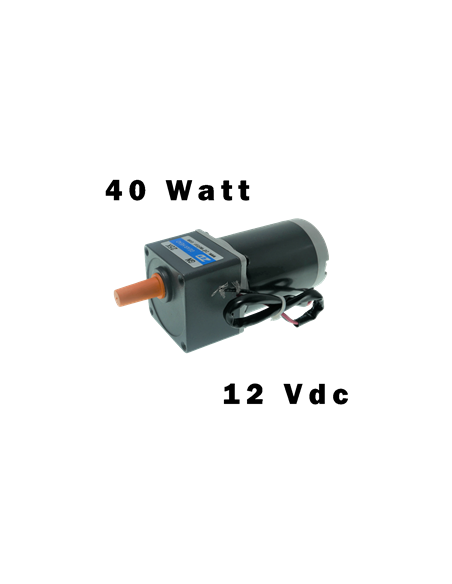 Klein-Getriebemotor Typ 4, 12VDC 3000 U-min 40W, Ausgangsdrehzahl 4 U-min