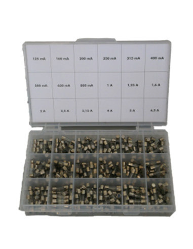 Sortiment Feinsicherungen 5x20mm Glas