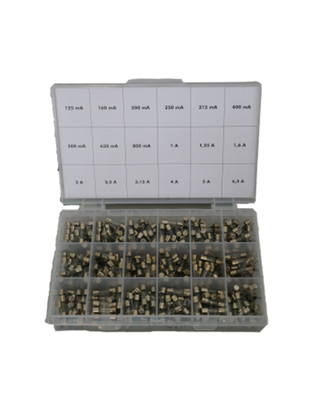 Sortiment Feinsicherungen 5x20mm Glas