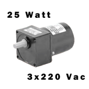 Motoreducteur ZD 80x80, 25W, 3x220V, MZD_4T2_025