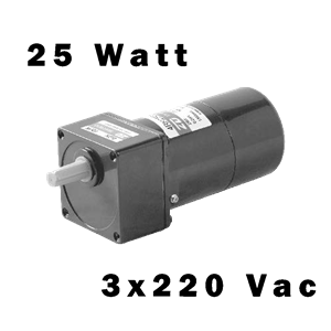 Motoreducteur ZD 80x80, 25W, 3x220V+frein, MZD_4T2B_025