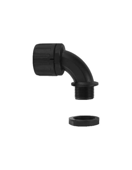 90°-gewinkelte Schnellkupplung für flexiblen Schlauch | EASI-Spare