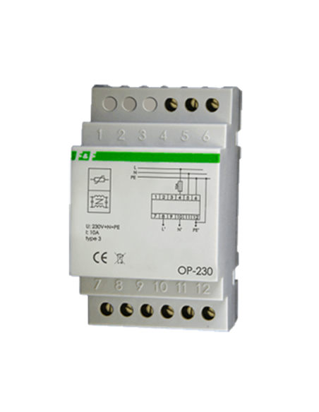 Überspannungsschutz Typ 3 Klasse D mit Störungsfilter | EASI-Spare