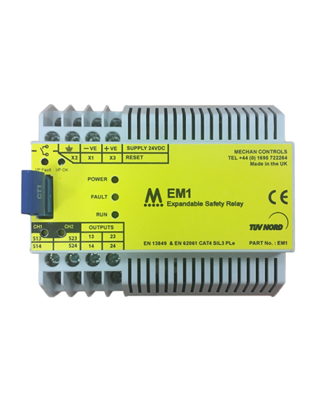 Modulares Not-Aus-Relais für die Maschinensicherheit | EASI-Spare