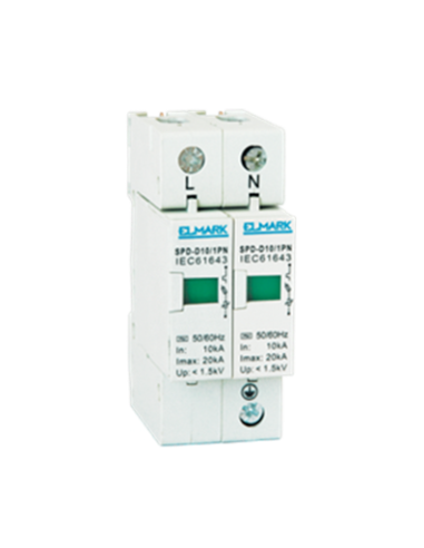 Überspannungsableiter 1+N oder 2 Pol