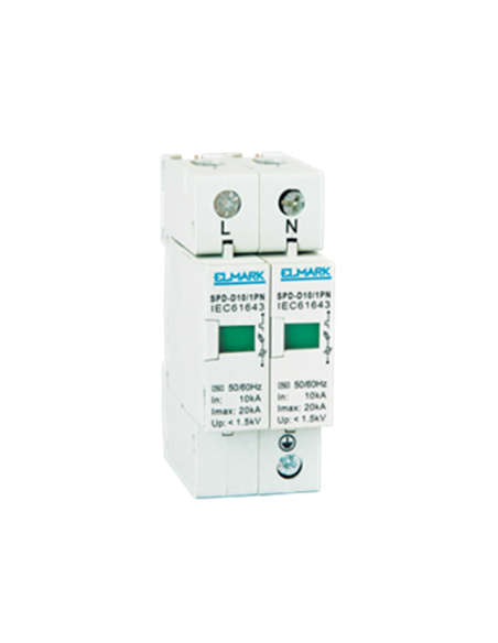 Überspannungsableiter 1+N oder 2 Pol