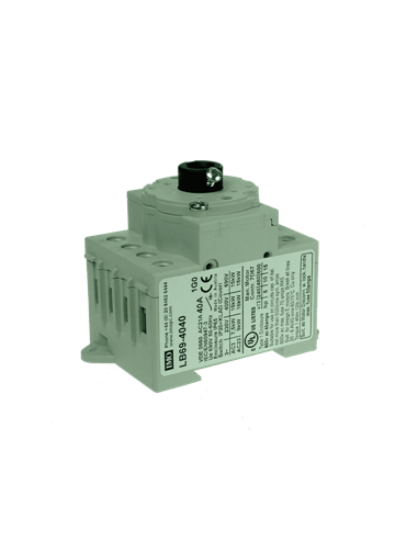 Trennschalter zur Befestigung auf Montageplatte