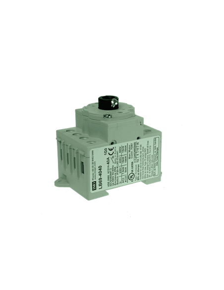 Trennschalter zur Befestigung auf Montageplatte