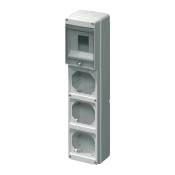 Baustellen-Verteilerkasten für 3 Steckdosen | EASI-Spare